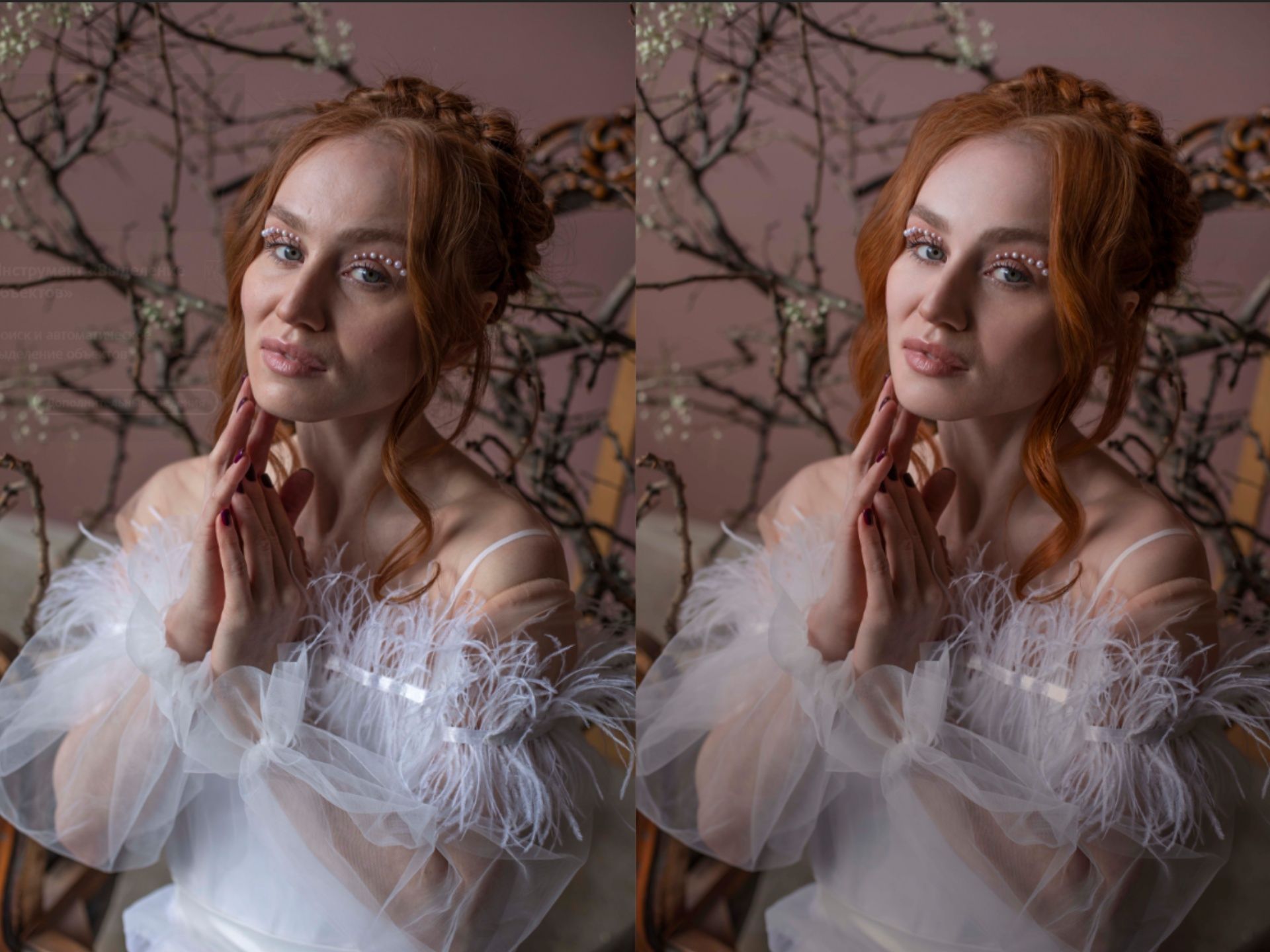 Ретушь свадебного фото