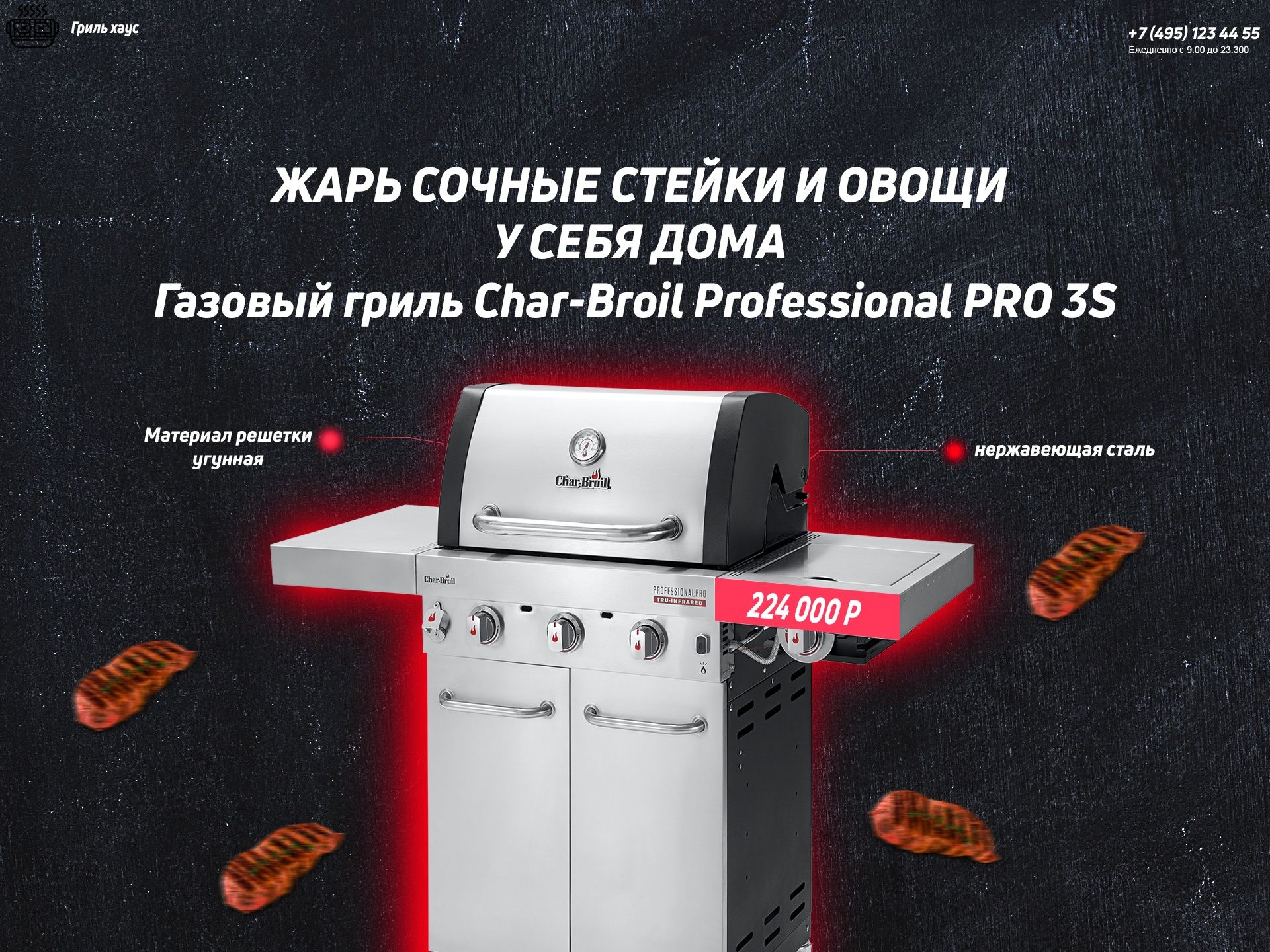 Моя 3 дизайнерская работа по грилям