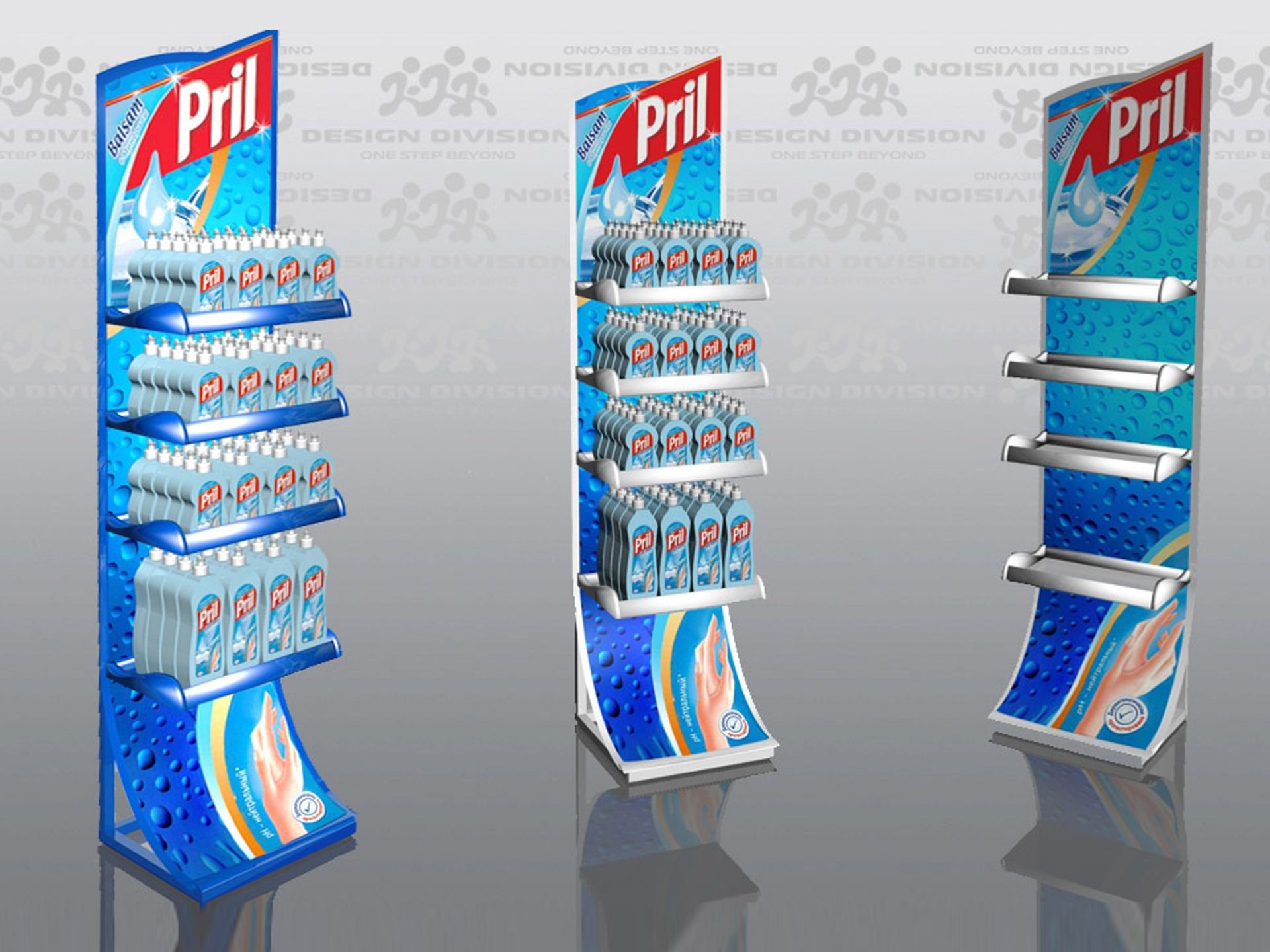 Напольный дисплей "Pril"