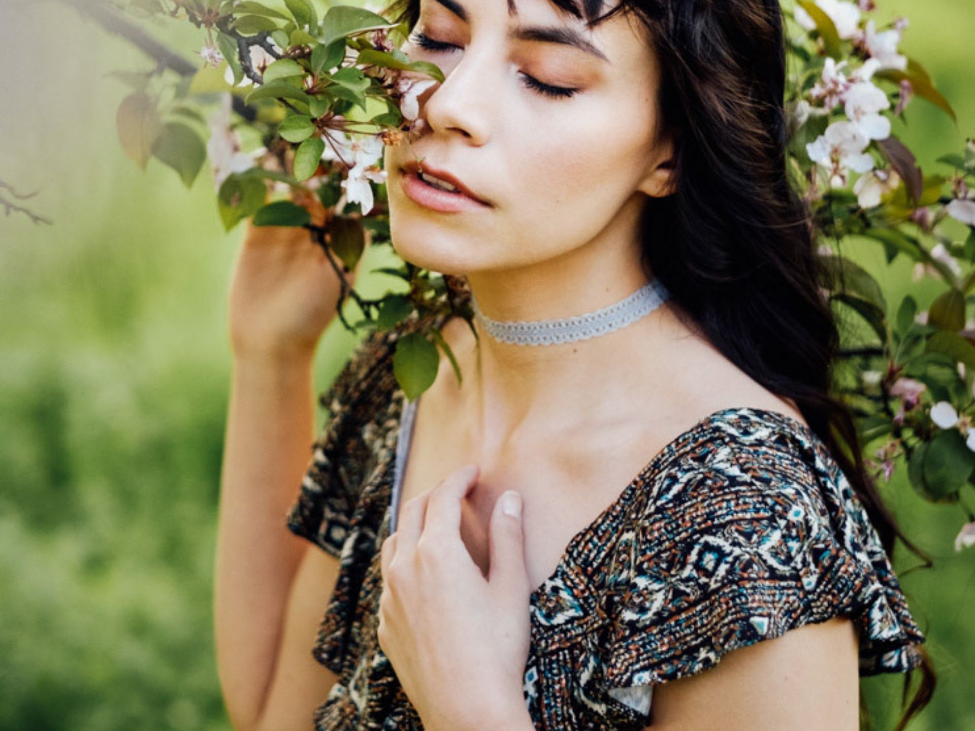 Весенняя фотосессия: цветение вишни.