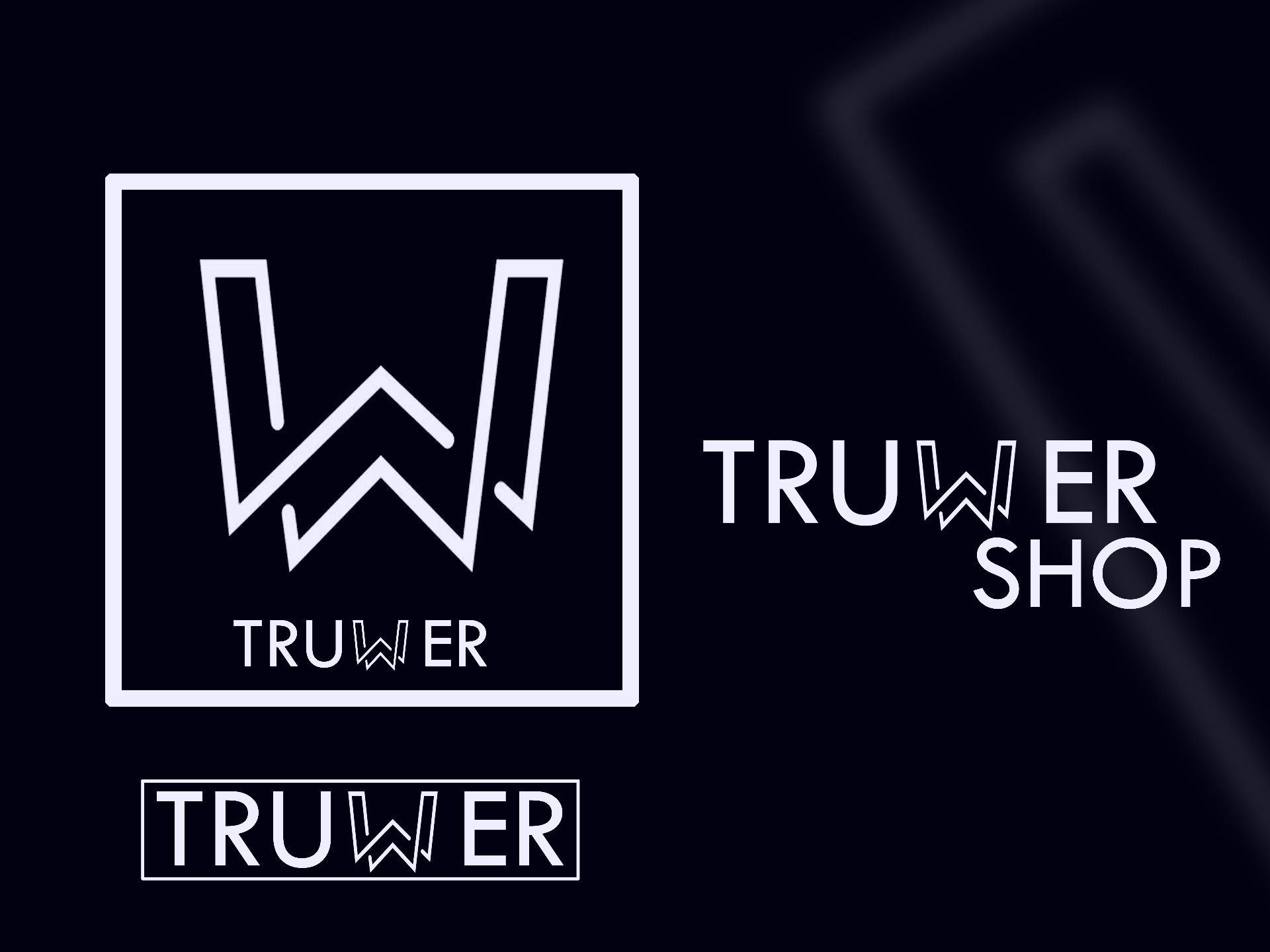 Разработка логотипа TRUWER SHOP