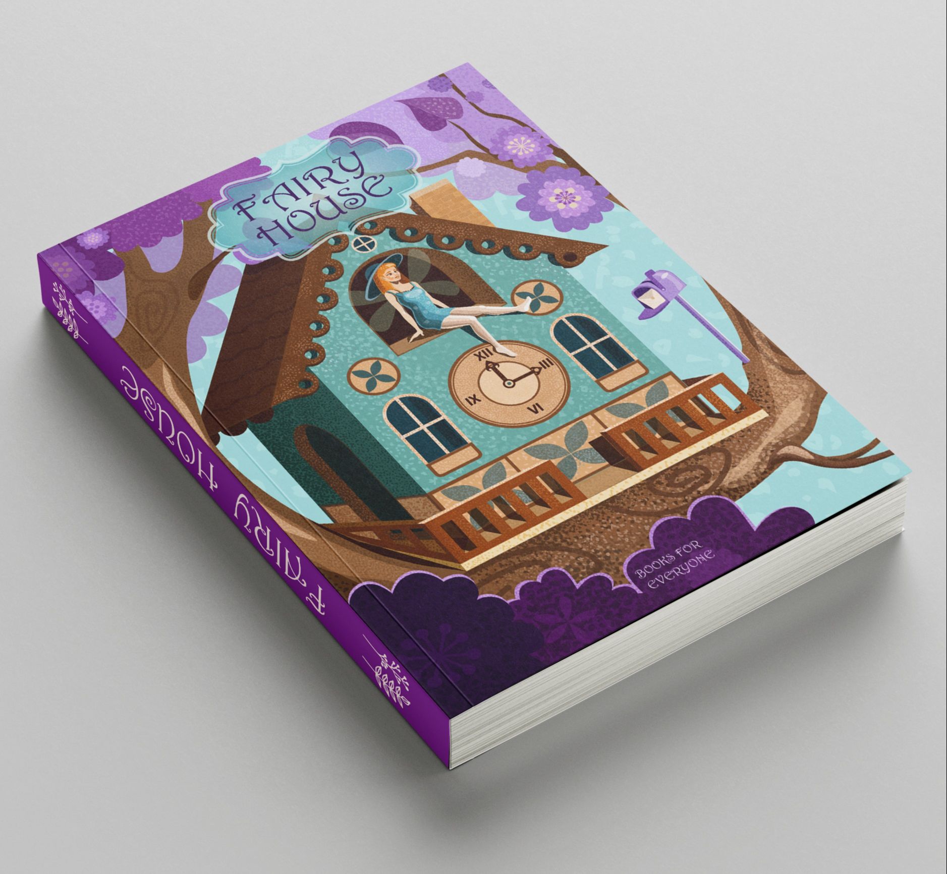 Обложка книги, иллюстрация с шумами