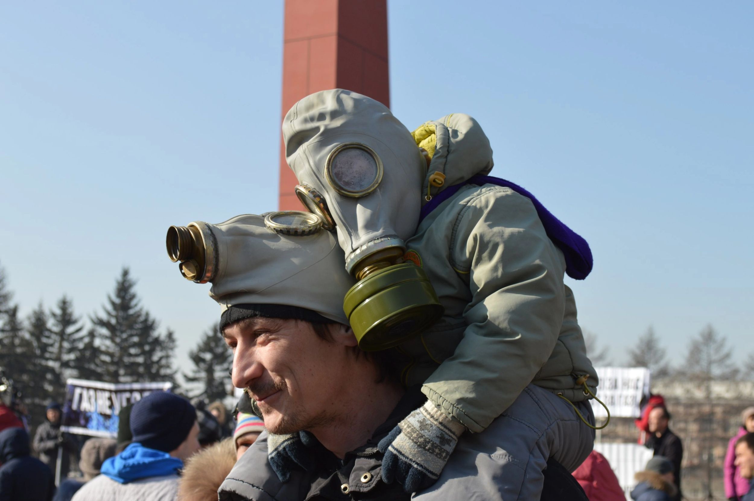 Митинг «За чистое небо» Красноярск