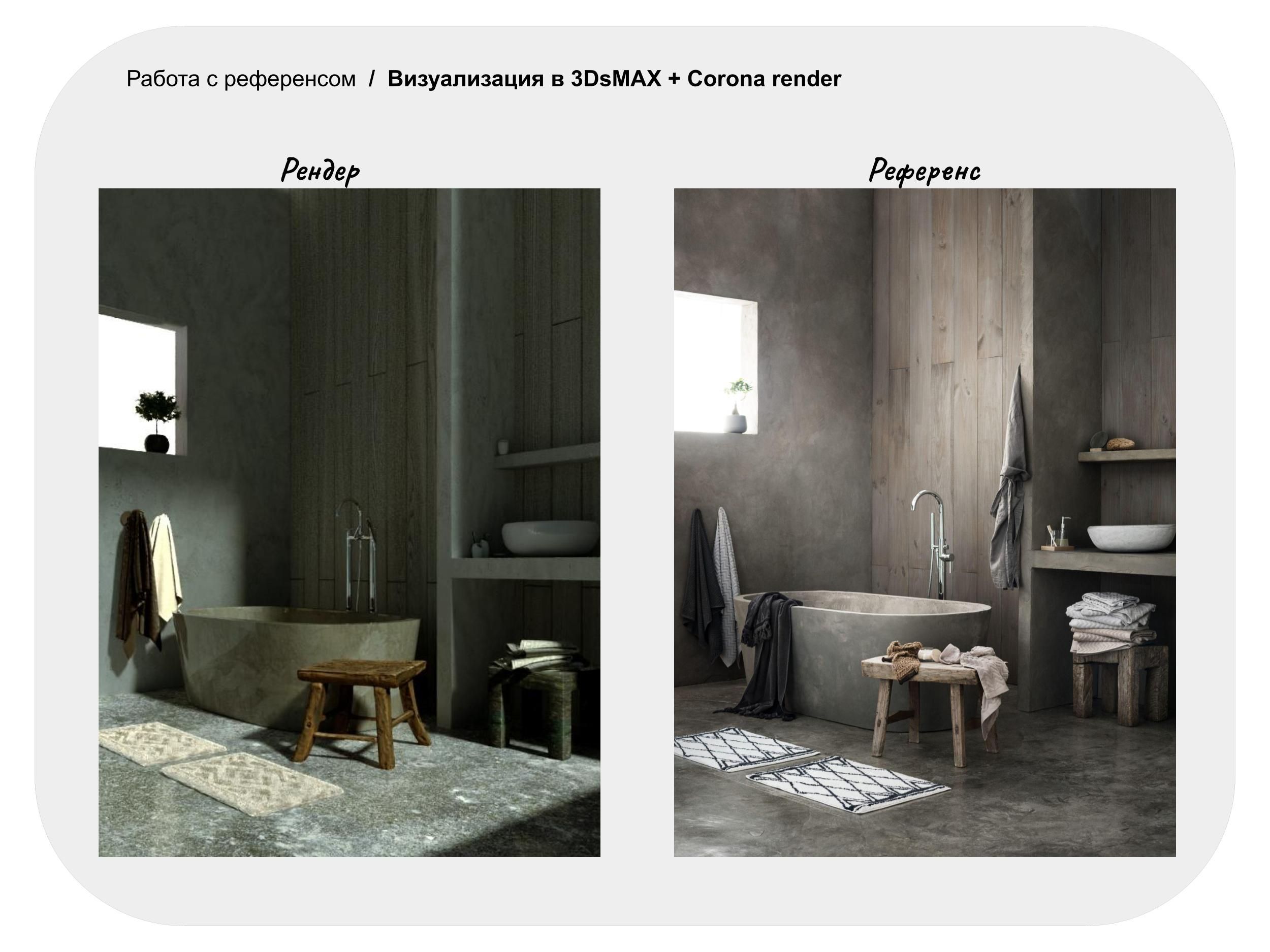 Работа с референсом 3DsMAX