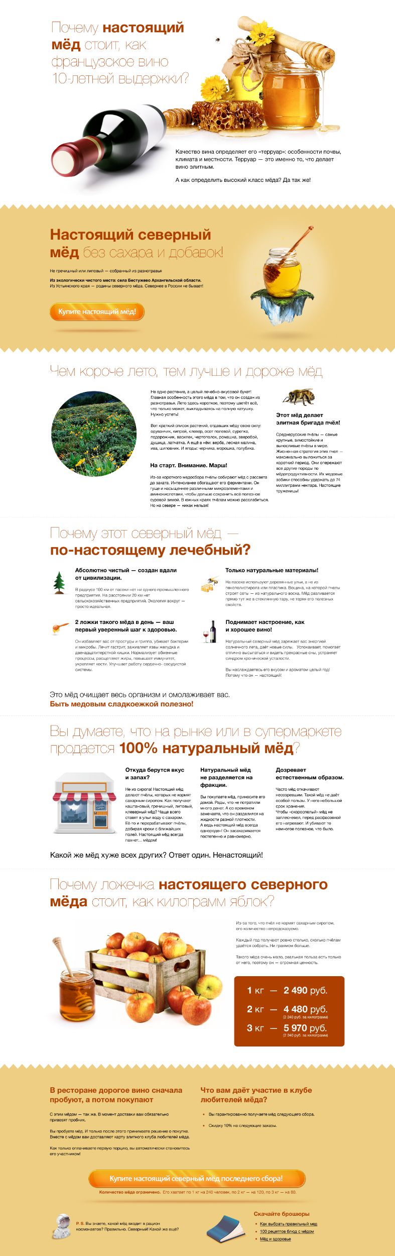 Пример продающего текста.