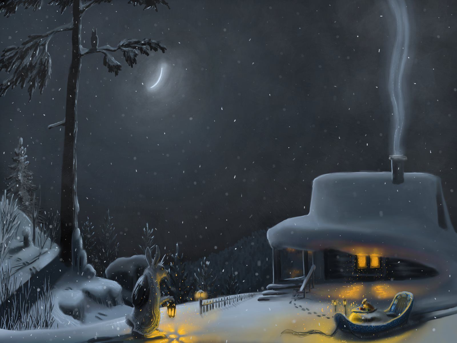Digital art Новогодняя Сказка