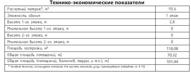 Одноэтажный дом 7.6х11.2 - 115.5м2 (24.01ЕМ) — фото 6
