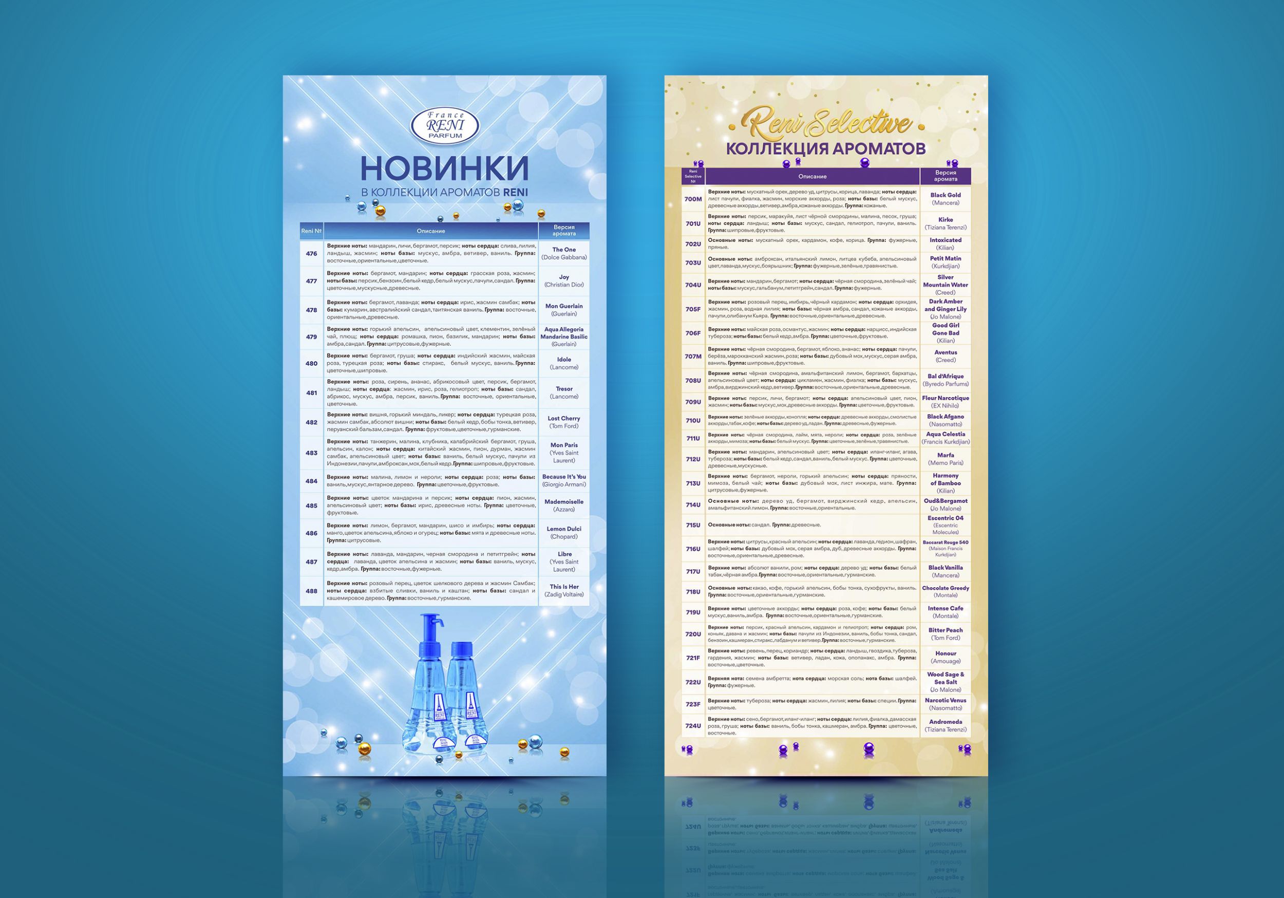 Вкладыш  в буклет /двухсторонний