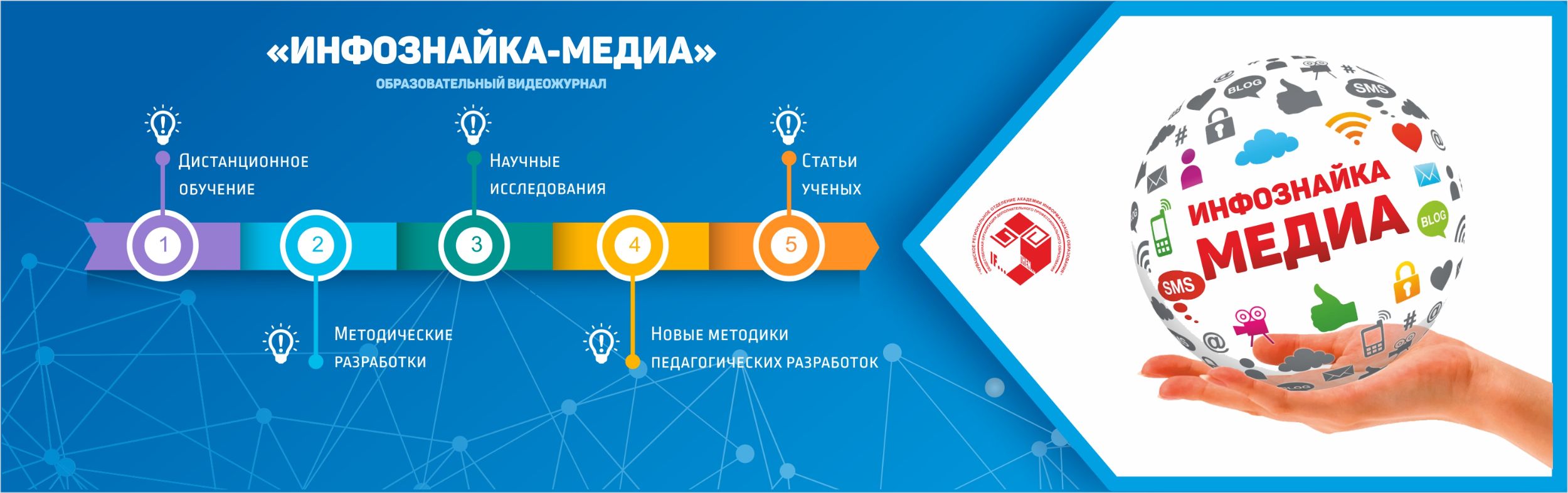 Шапка для разделов на сайте infoznaika.ru — фото 1