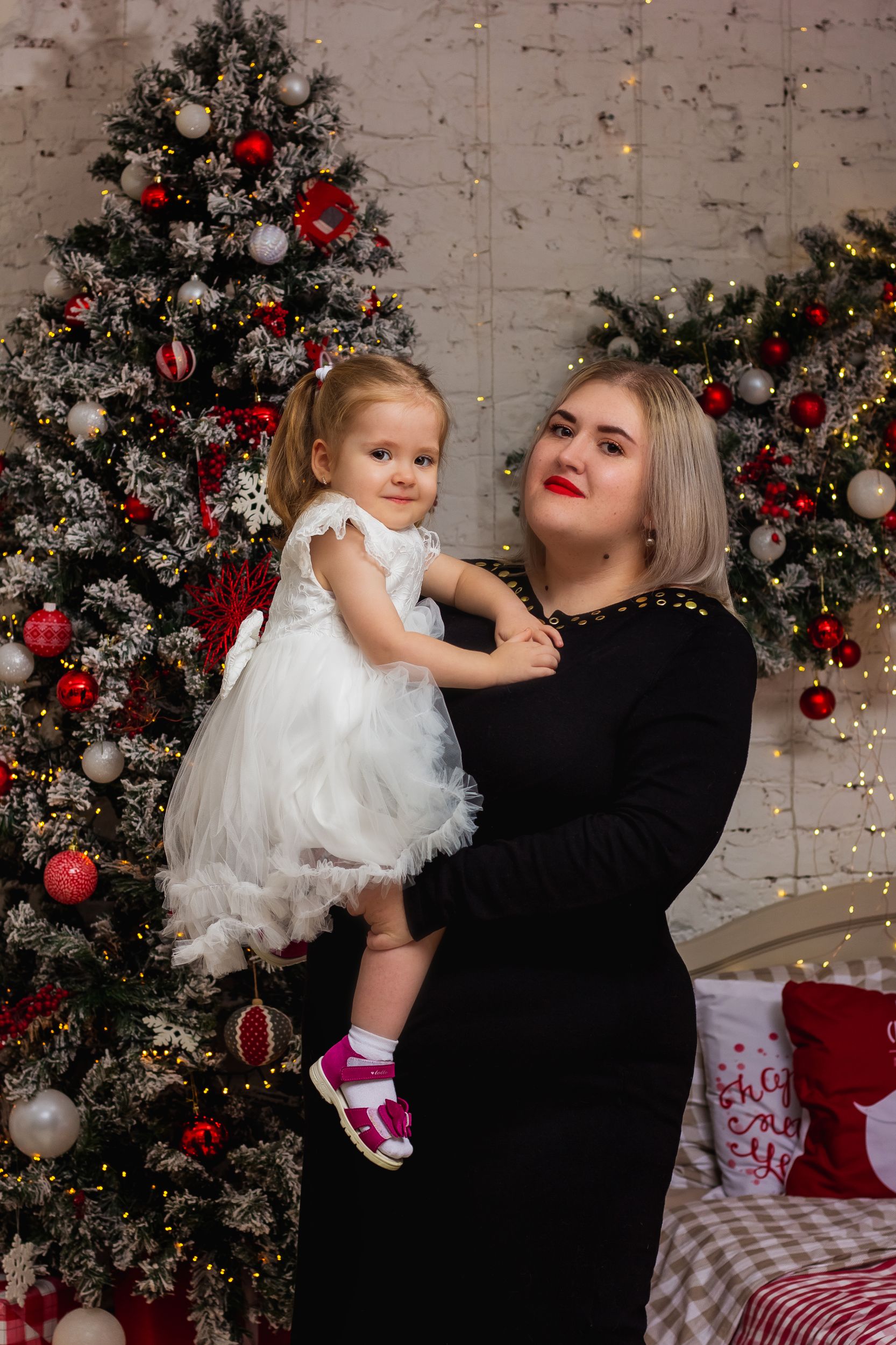 Семейная новогодняя фотосессия