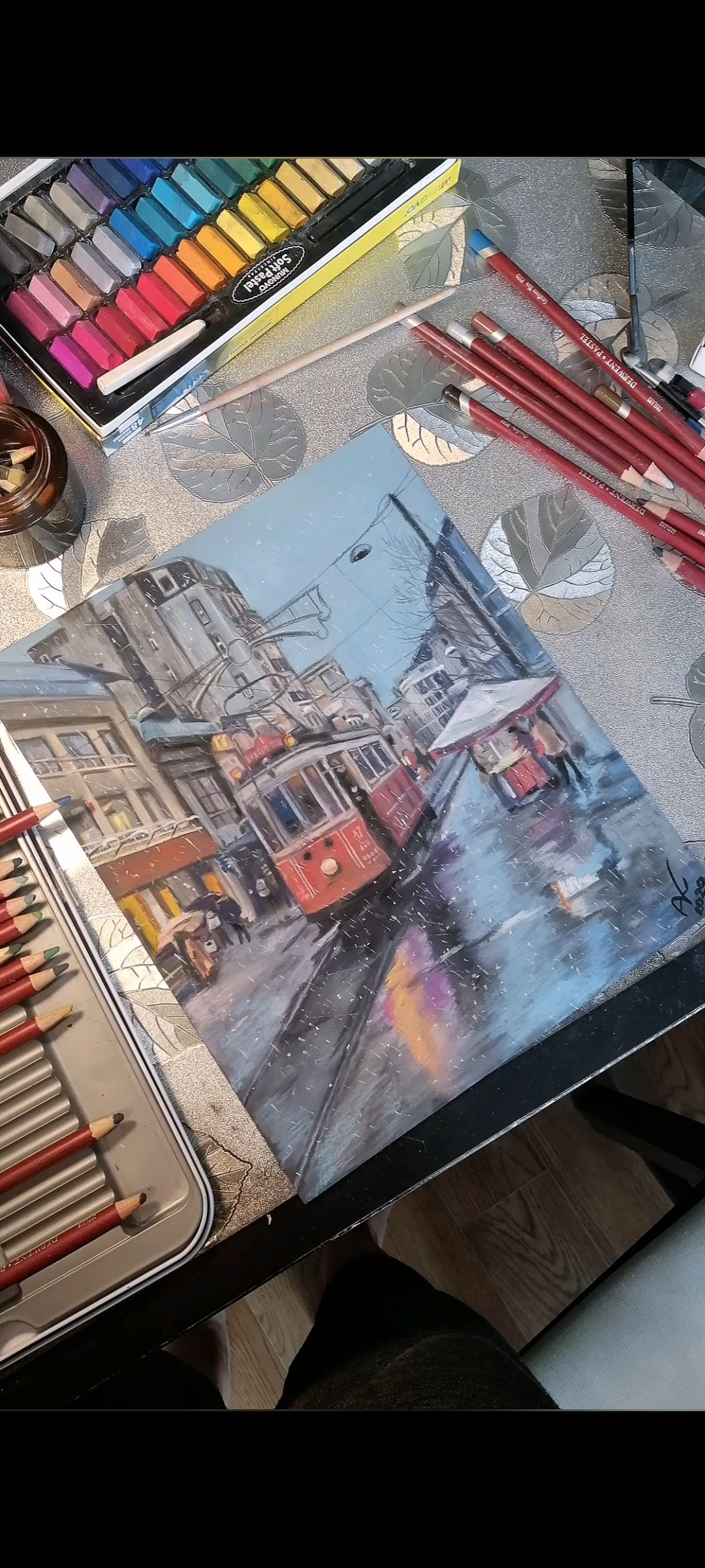 Рисунок пастелью