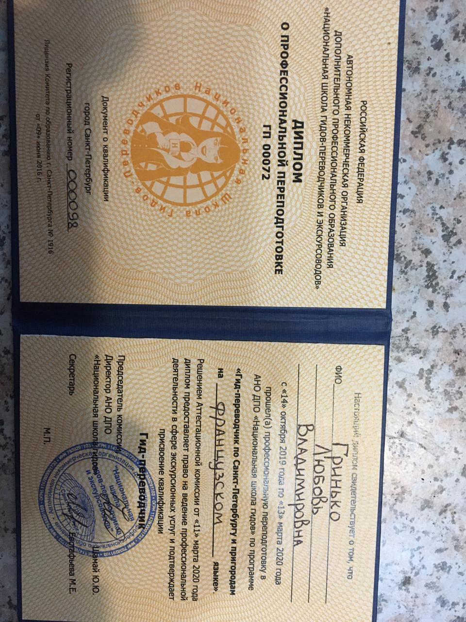 Дипломы
