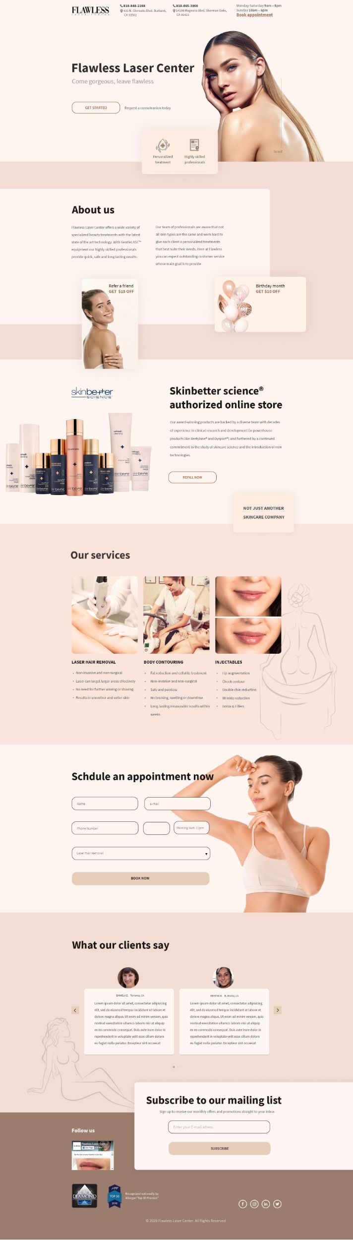 Дизайн Landing page