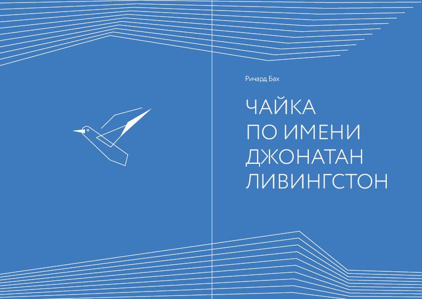 Иллюстрации и вёрстка книги: "Чайка по имени Джонатан Ливингстон"