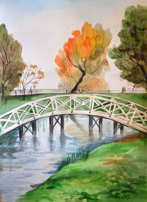 живопись, акварель