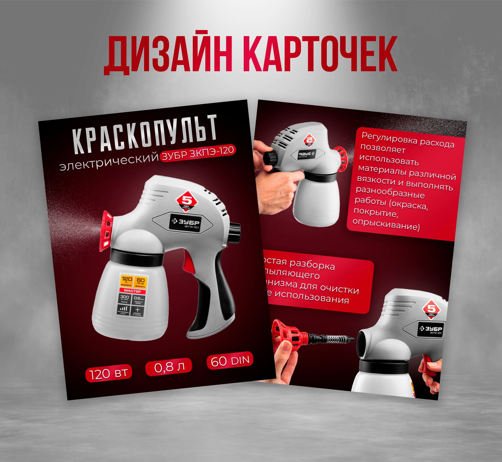 Дизайн и инфографика карточек товара для Wildberris