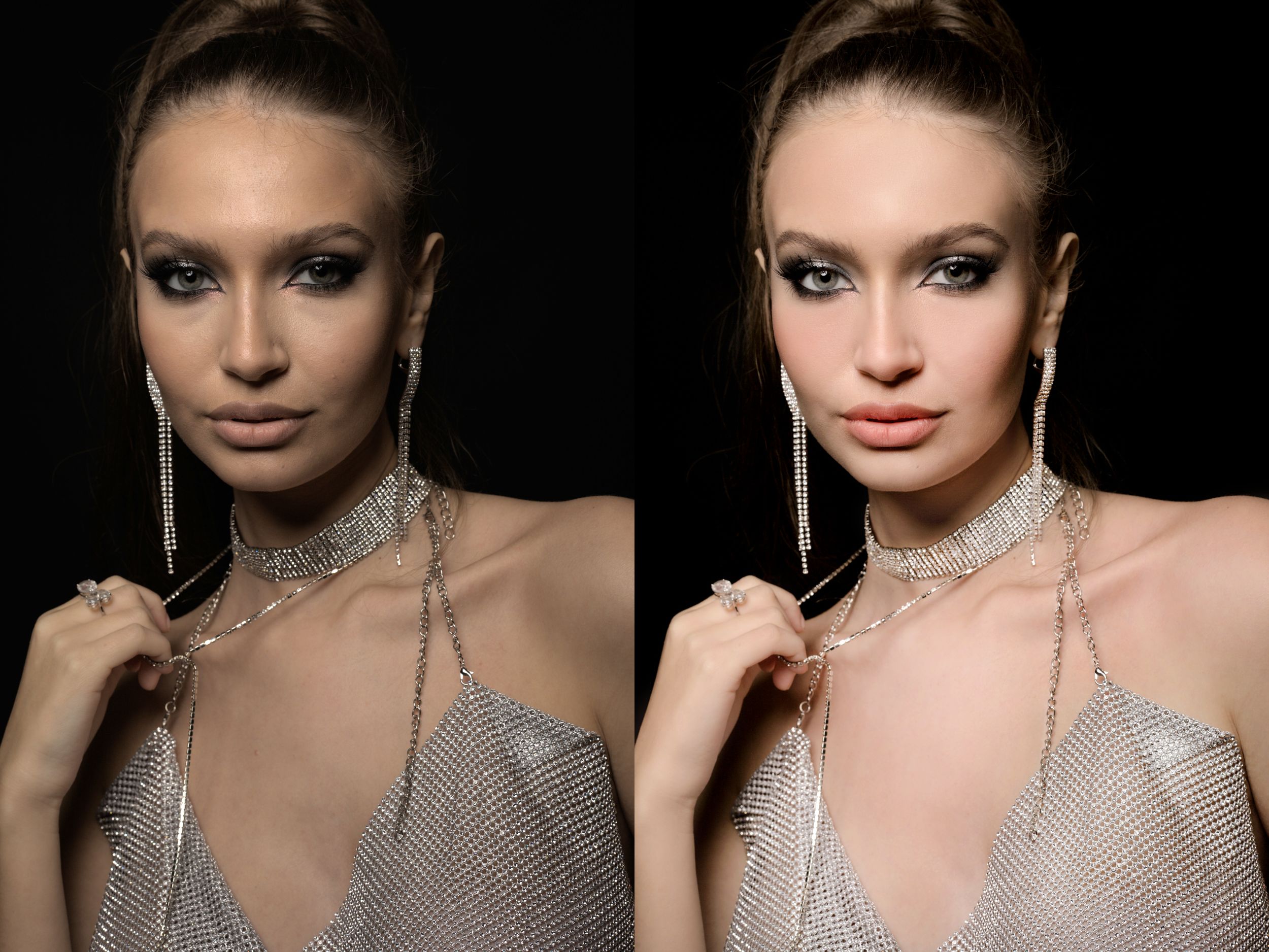 Portfolio retouching