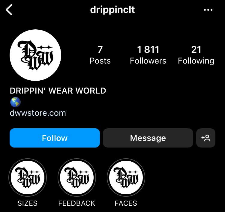 smm для проекта "Drippin"