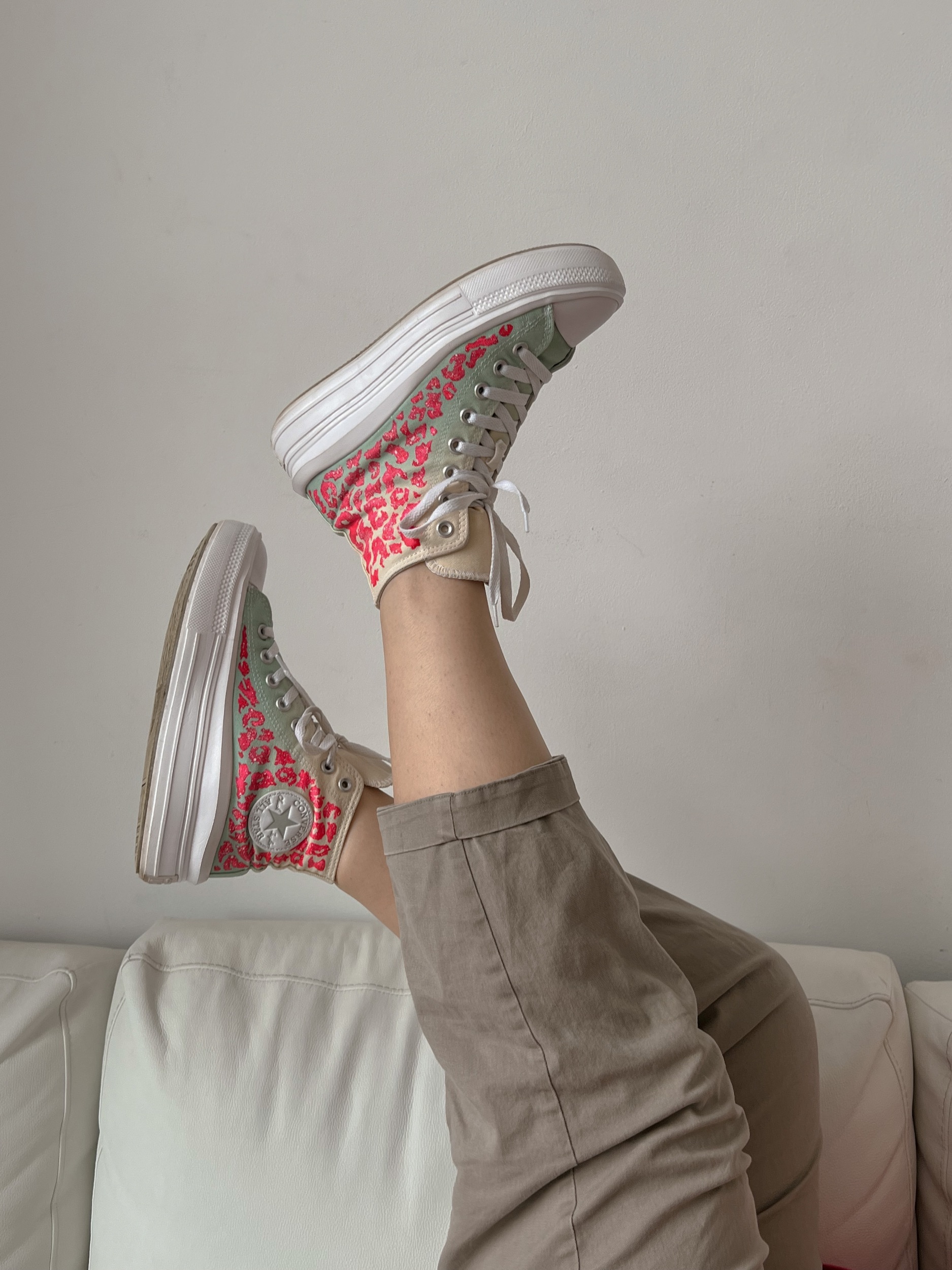 Кастом кед Converse