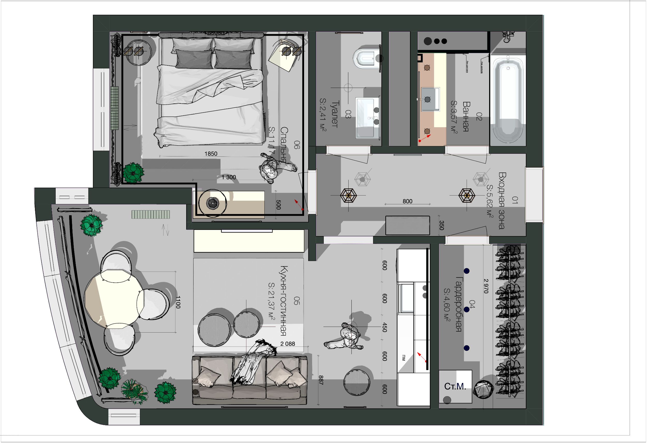 Plans shadow