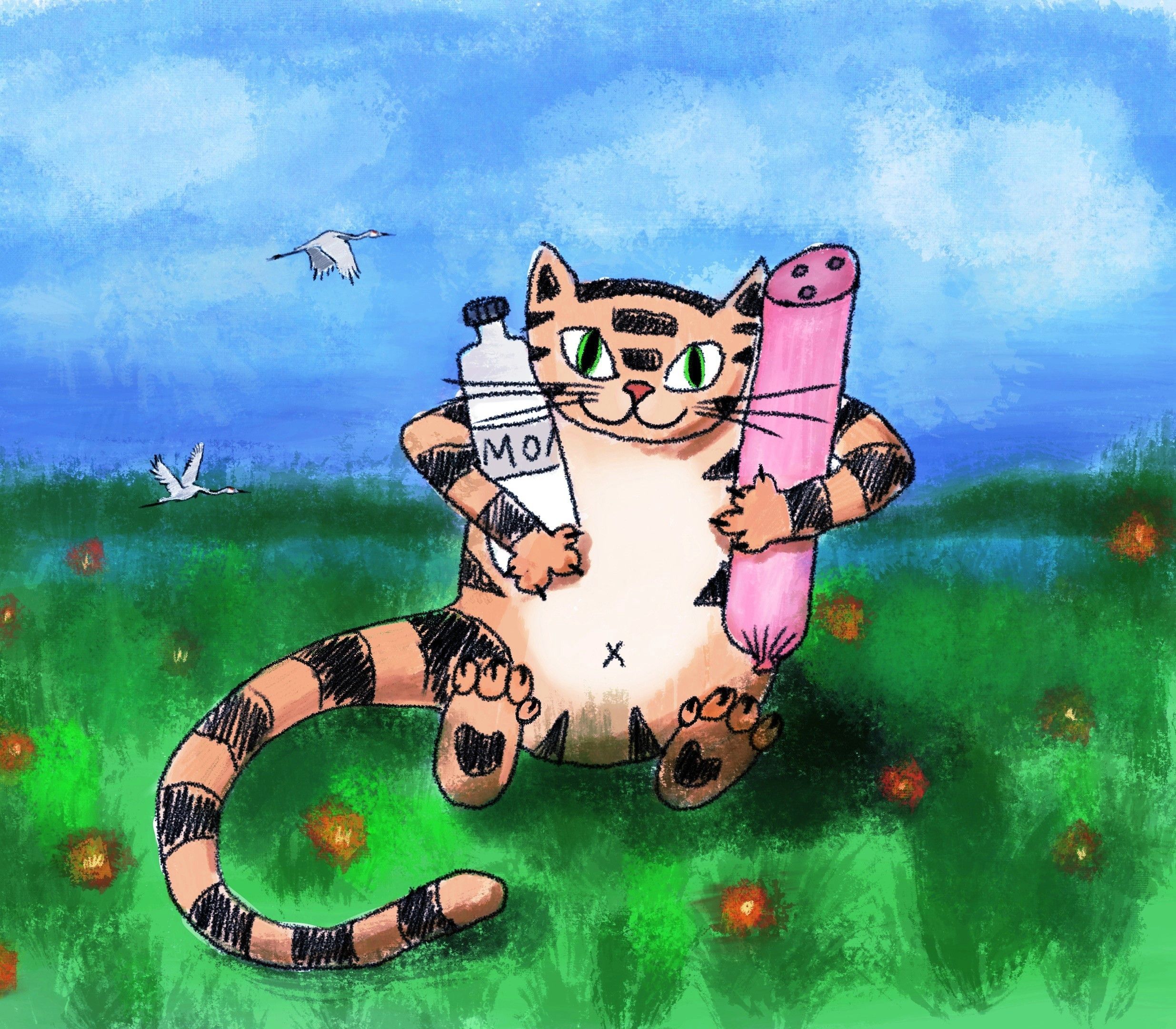 Кошачий пикник