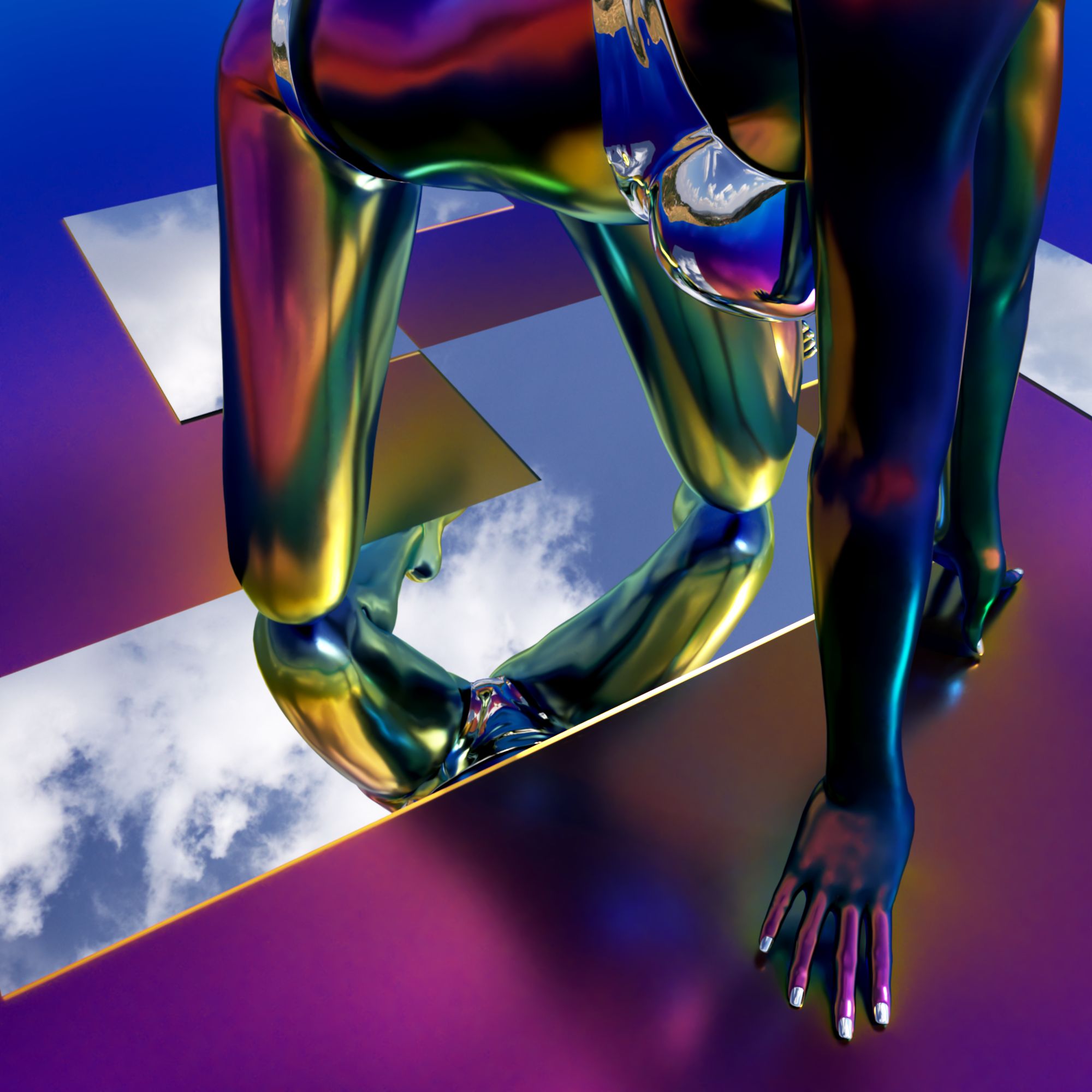 3D GIRL IN COLOR