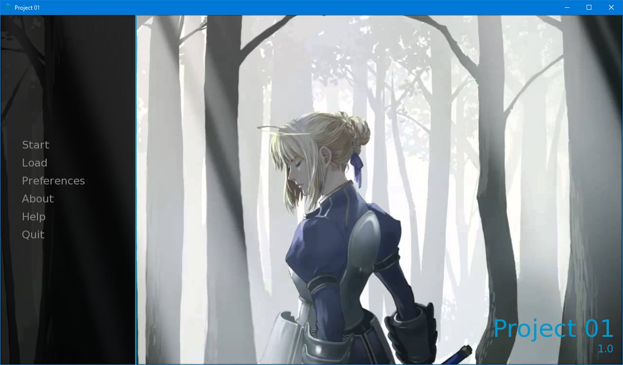Визуальная Новелла (Project01)