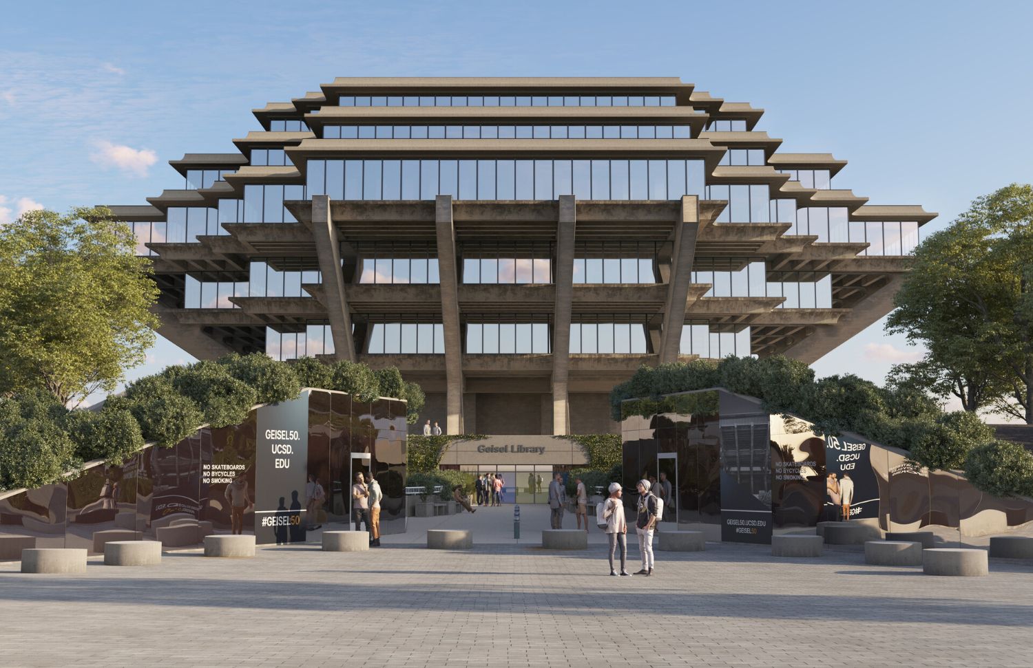Визуализация библиотеки 3ds max, corona