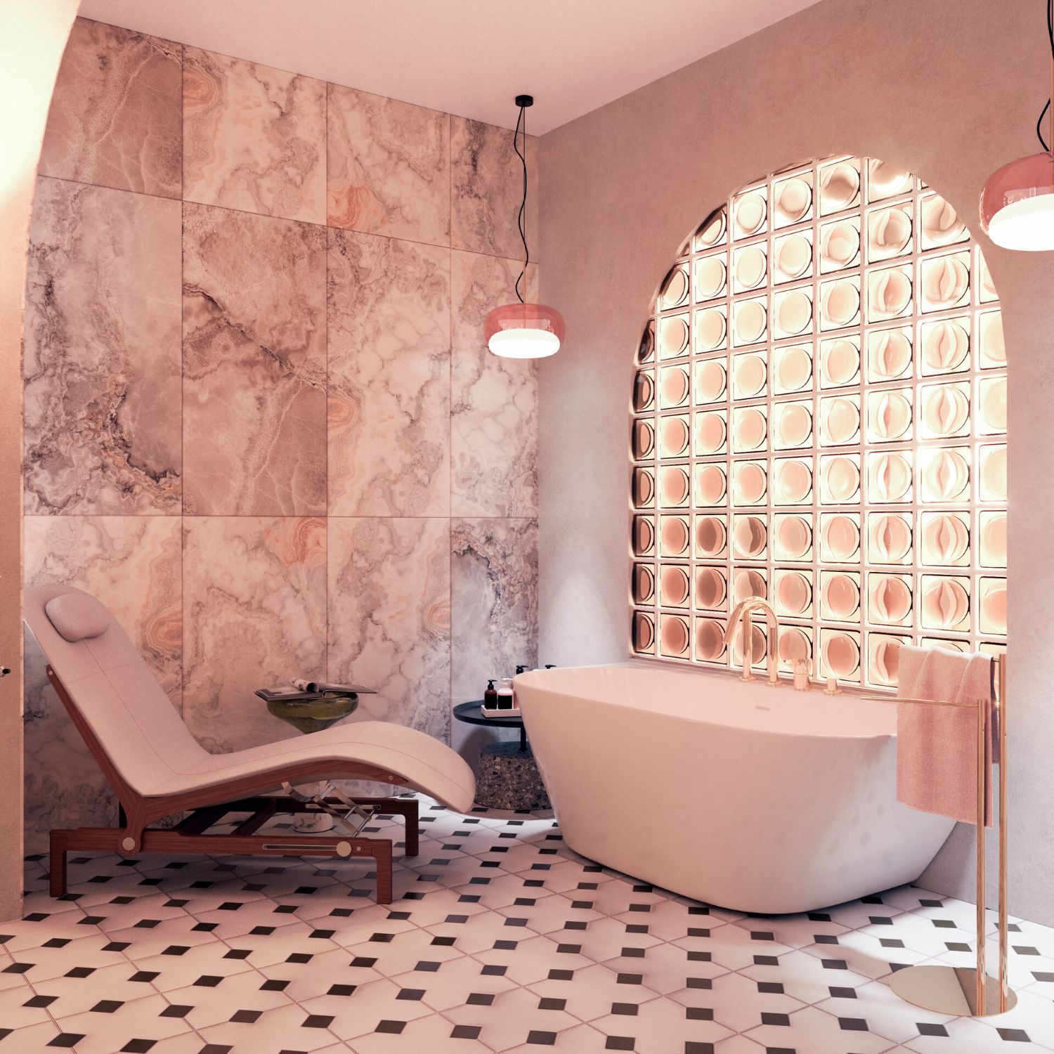 Визуализация ванной комнаты 3ds max, v-ray