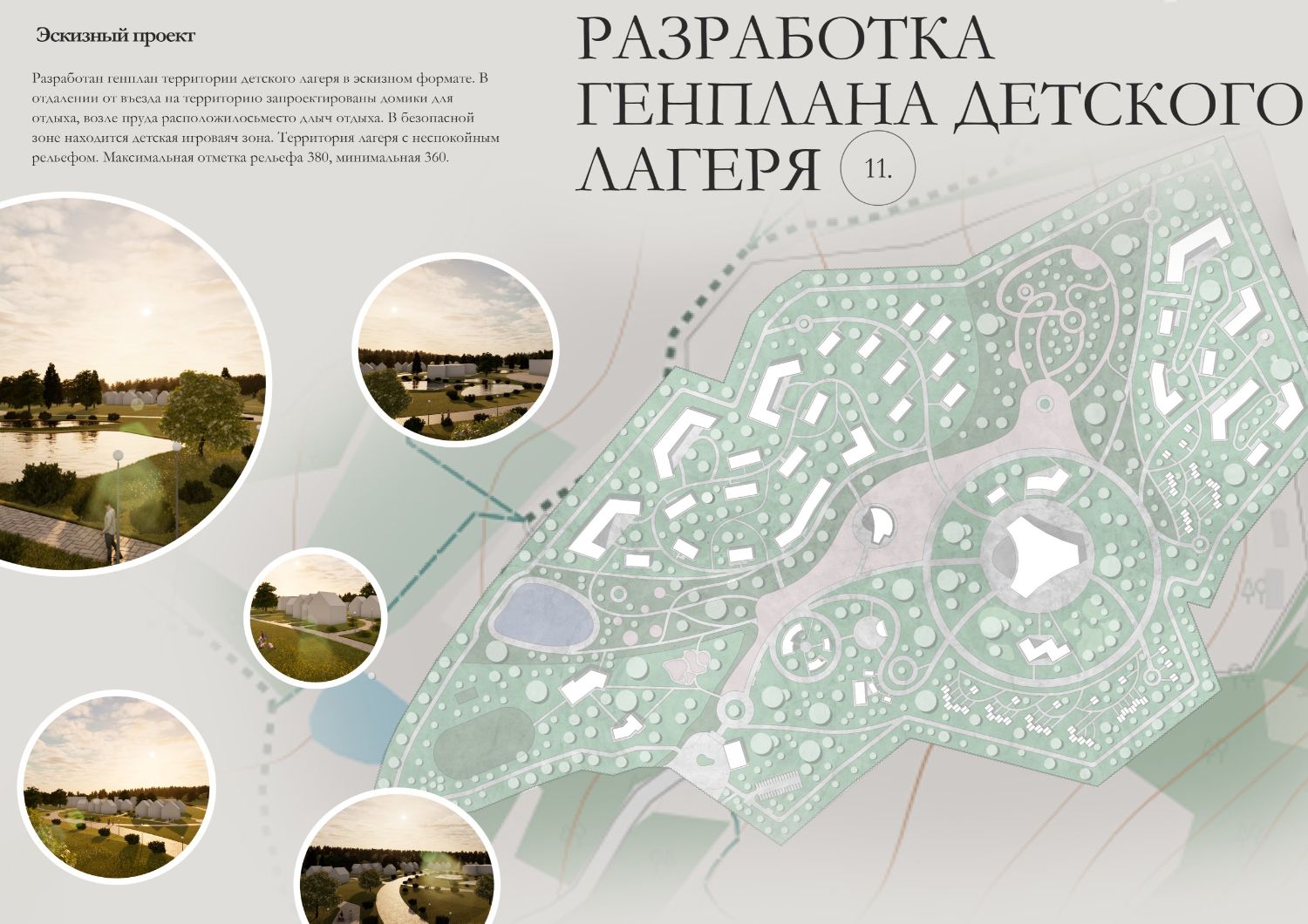 Разработка генерального плана