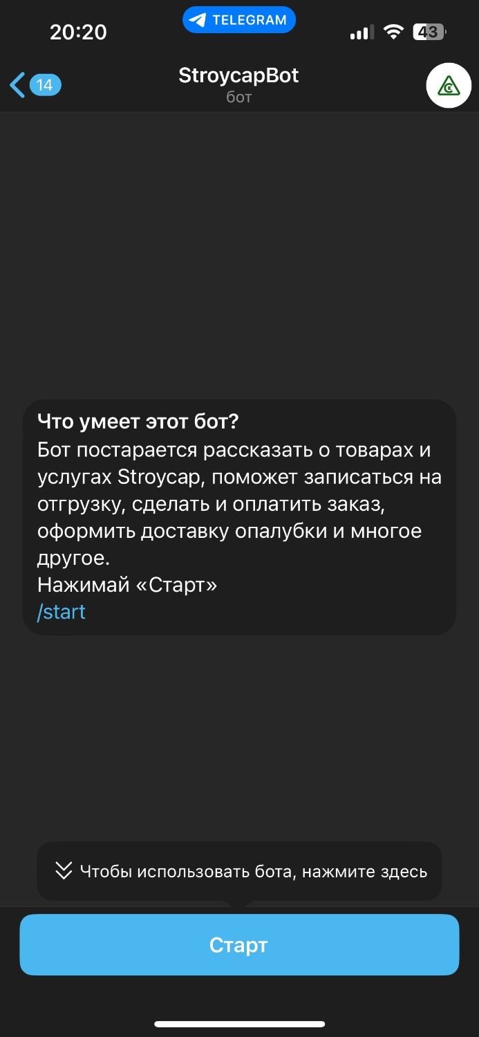 Создание Tg-бота