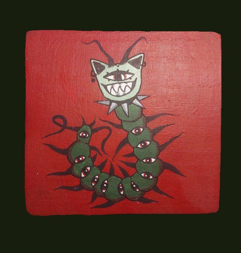 серия работ с кошками