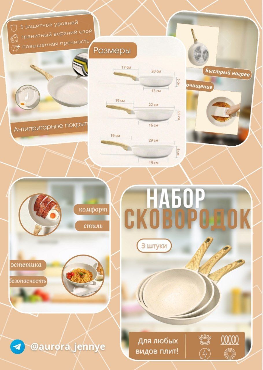 Инфографика | Сковородки