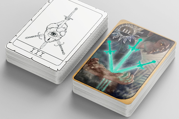 Tarot Тройка Мечей