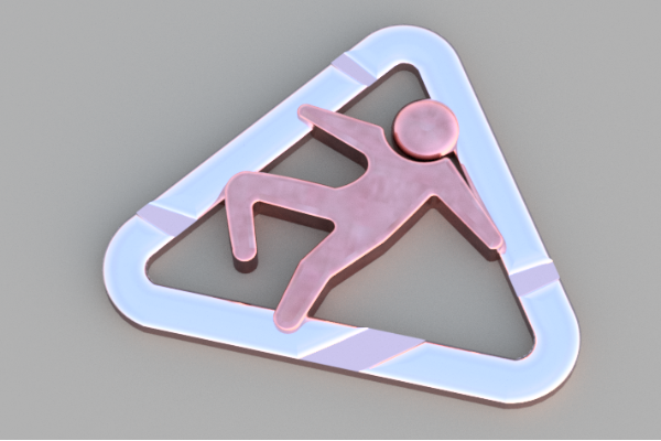 3D-кулон с логотипом