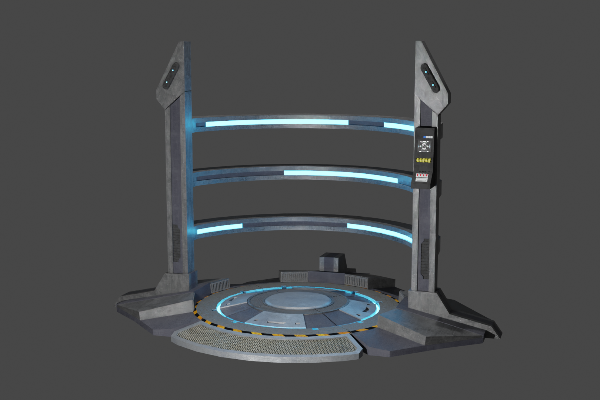 Sci-Fi Teleport