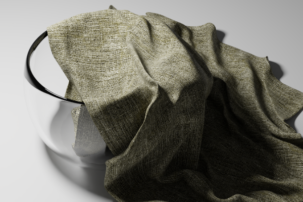 Симуляция ткани в Blender/