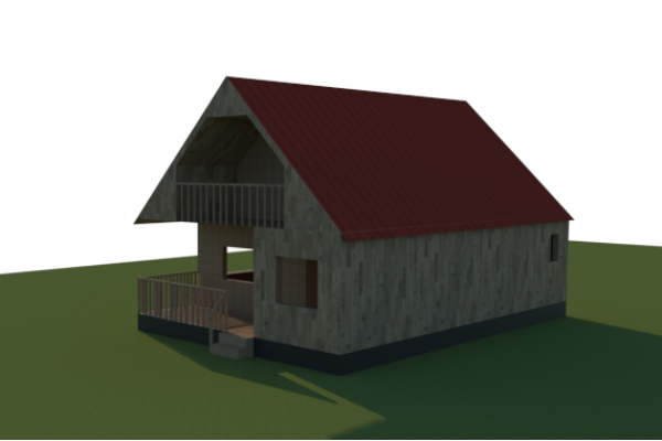 3D макет здания