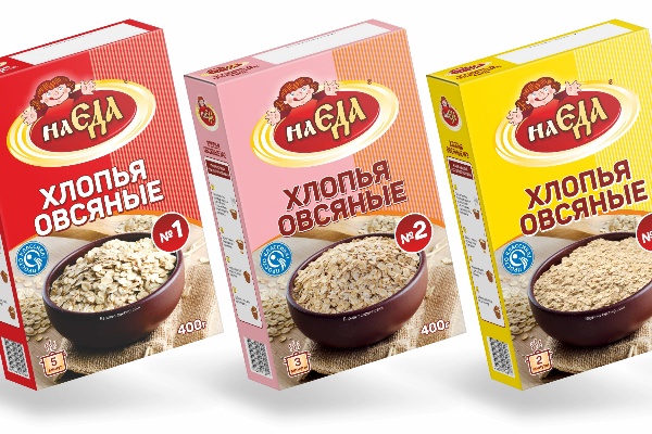 Коробки для овсянки и гречки