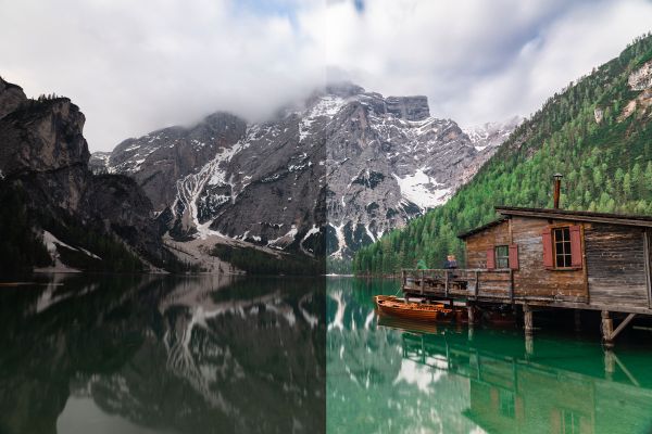 Обработка фона в lightroom