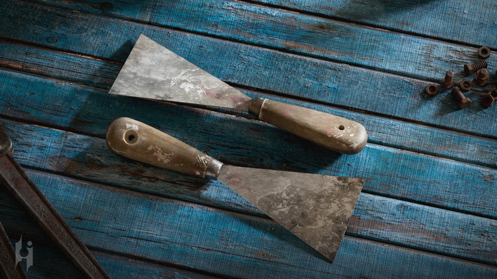 3D Model - Old Spatula