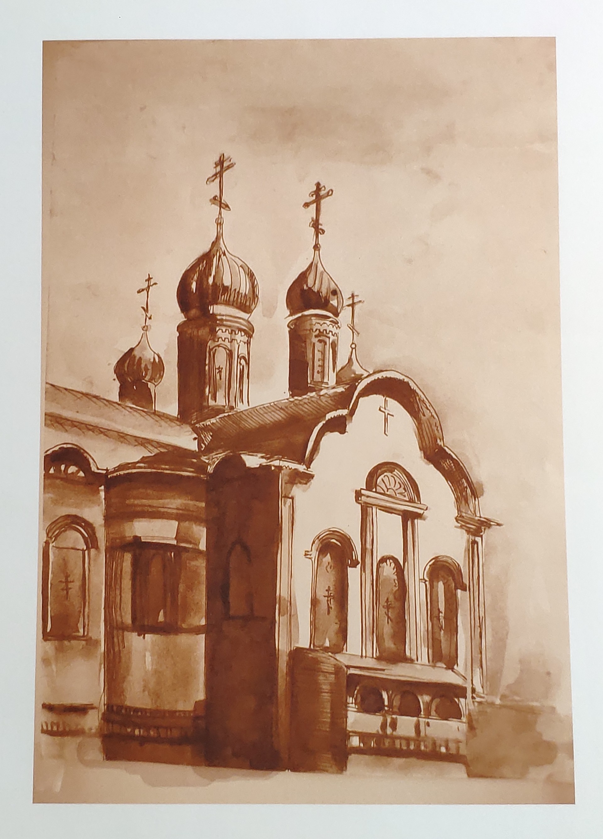 Пленер.Сангина.
