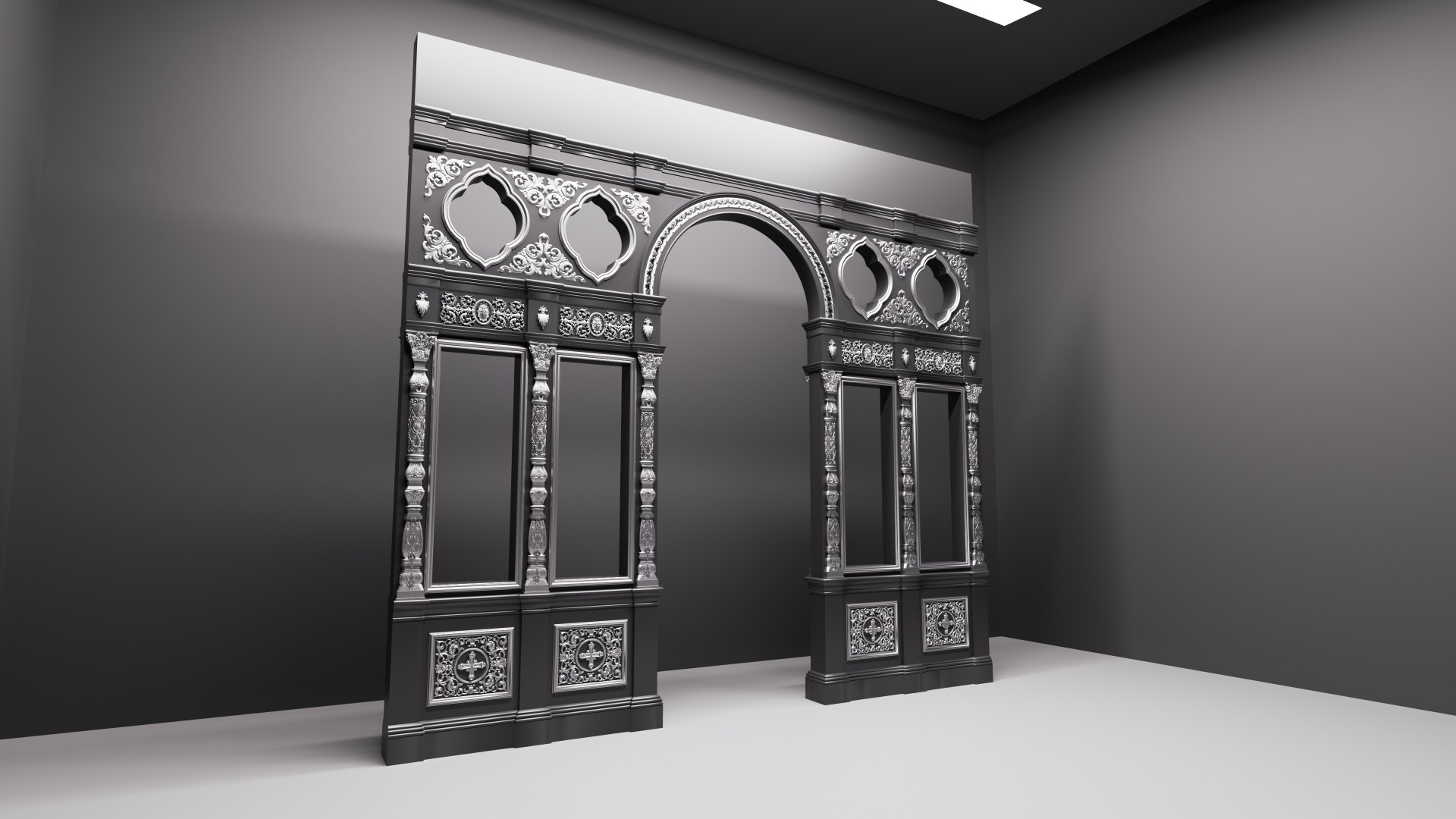 Декорации к спектаклю "Пиковая дама"