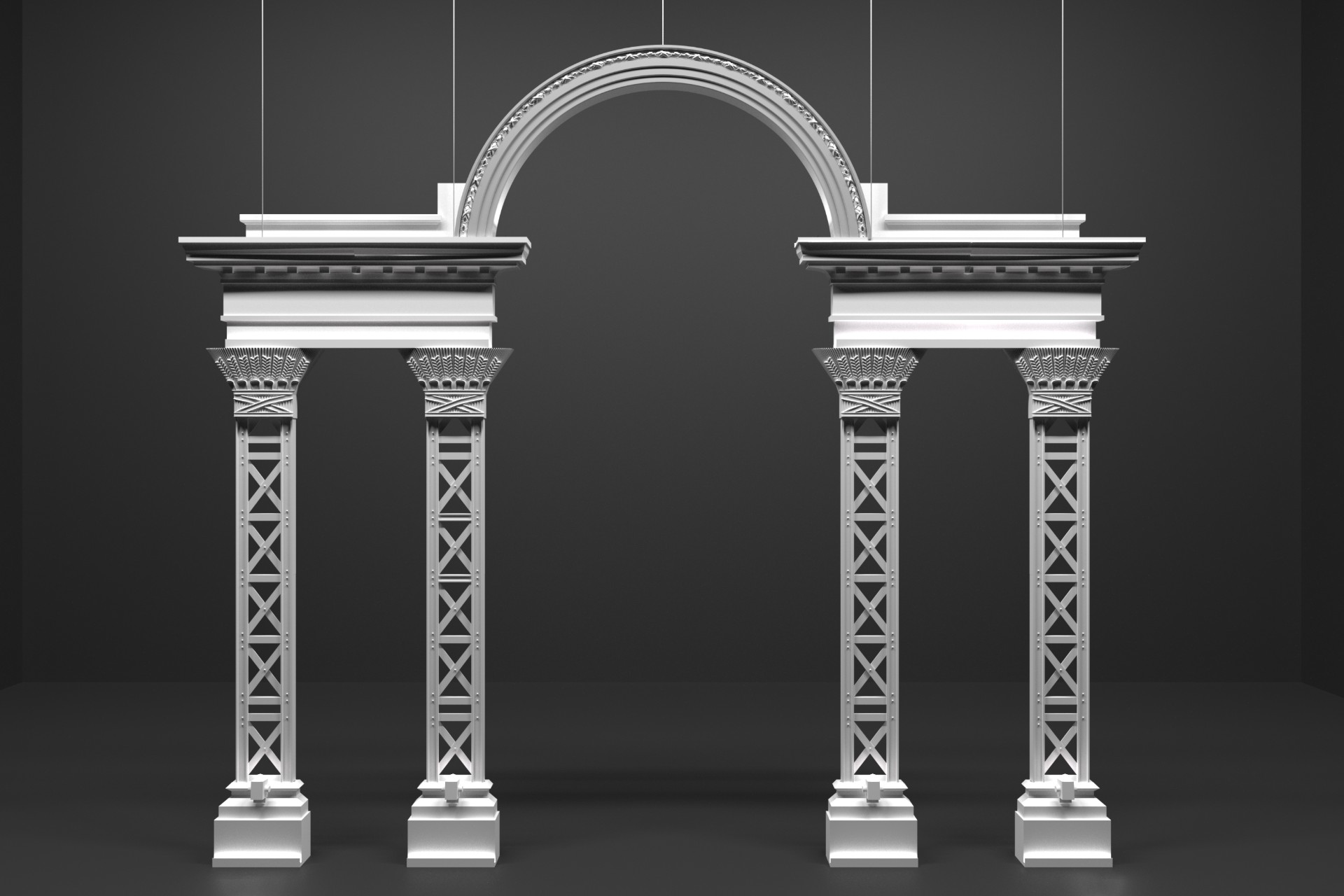 Ворота к спектаклю "Светлый ручей"