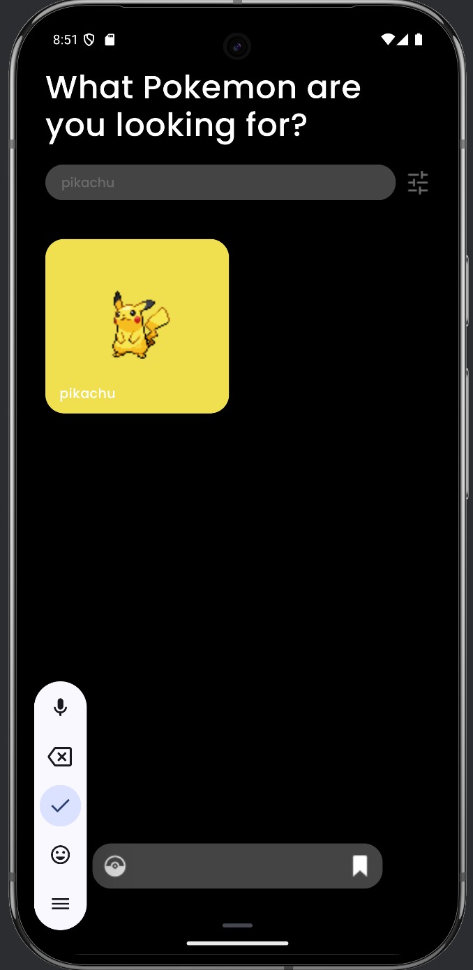 Приложение Pokemon