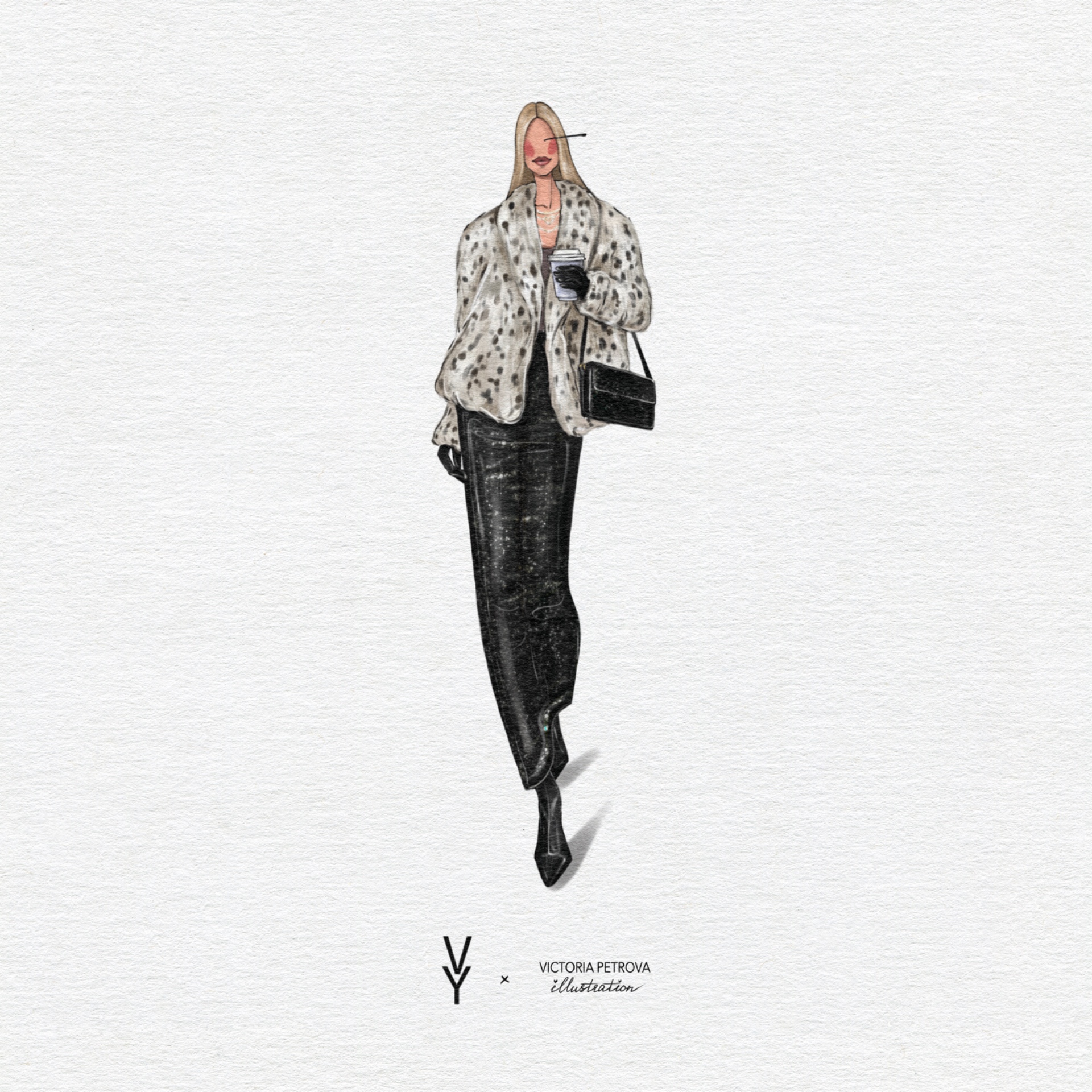 Фешн-иллюстрация для бренда Vera Yakimova