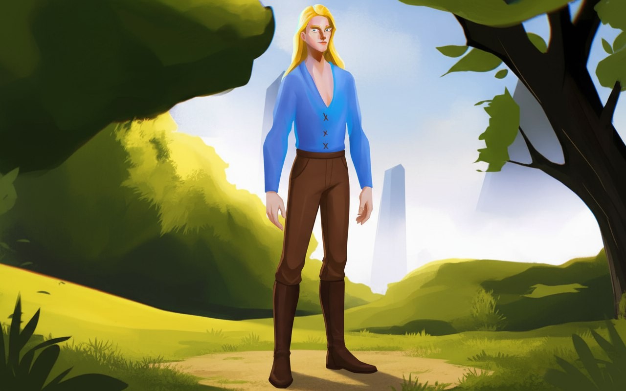 Разработка персонажей для инди-игры «Поиск Элизиума»