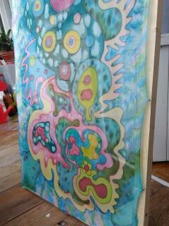 Палантин "Аквариум"