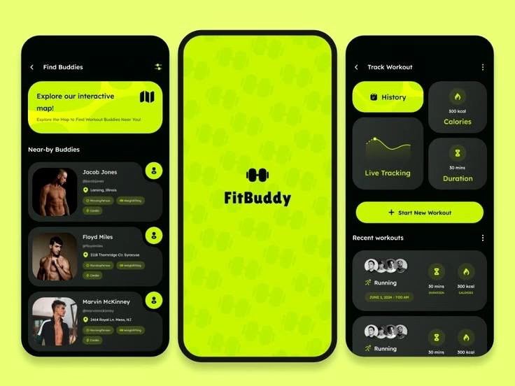 FitBuddy — мобильного фитнес-приложения