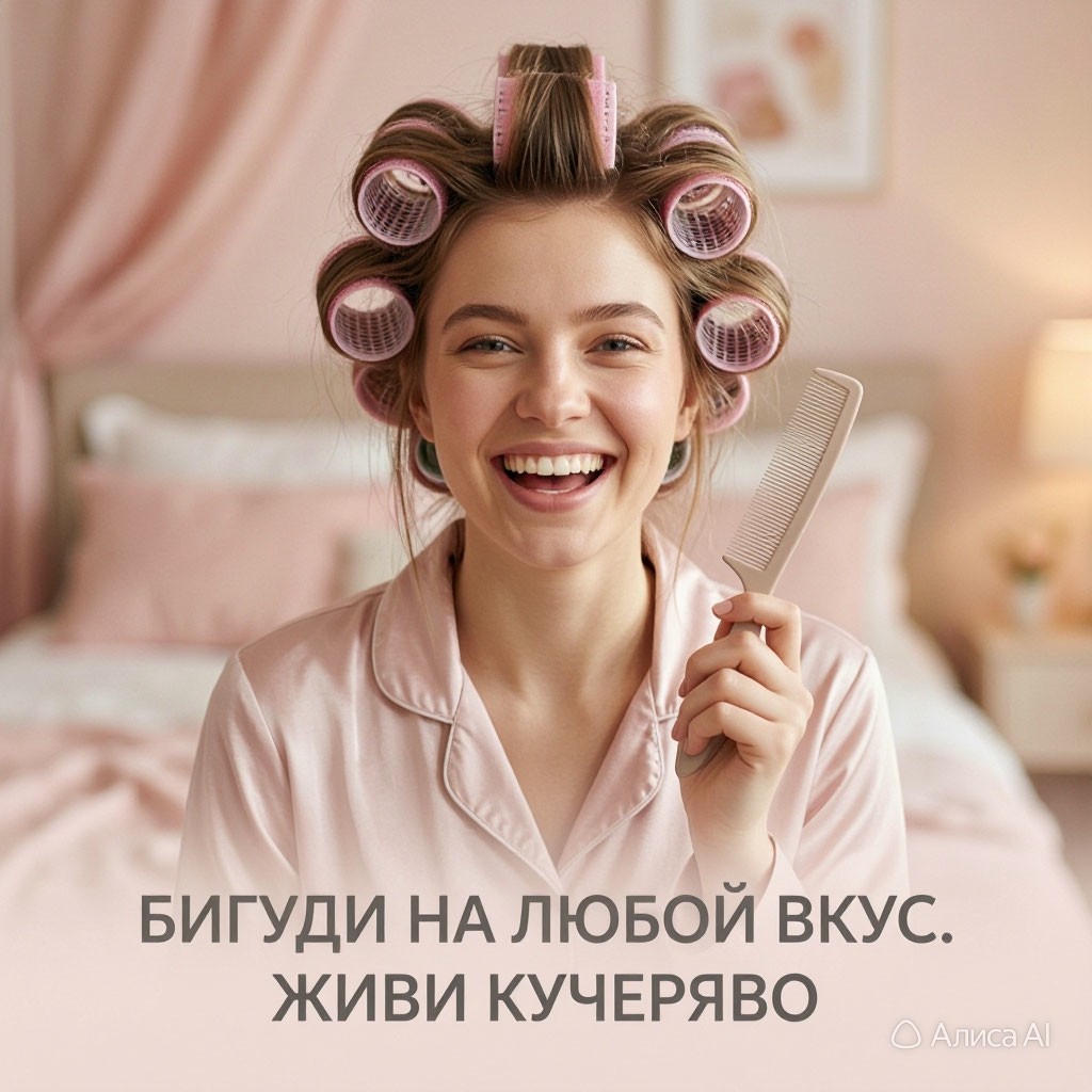 Сценарий для рекламного ролика «Бигуди на всю голову» (Автор: Балашов А. В.)